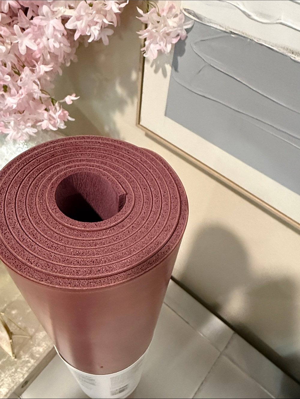 Lululemon The Mat 5mm Yoga Mat Spiced Chai Reversible 26" x 71" NWT - Picture 5 of 5